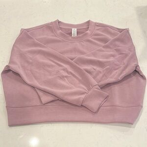 lululemon Perfectly Oversized Crop Crew *Softstreme